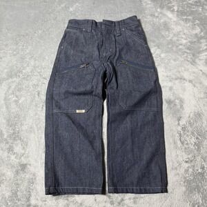 Levi's Kids 2004‎ RARE Stiff Denim Utility Style Sample Jeans Size 6 Years Old